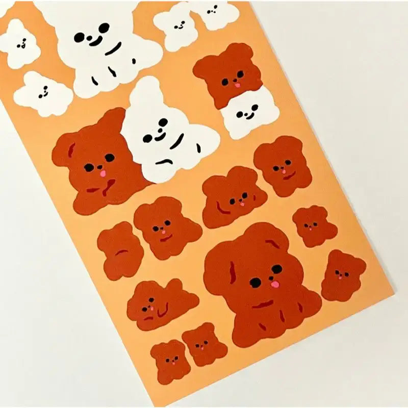 Pureureumdesign - Titi and Pupu Stickers - Pureureumdesign - Stickers - Harumio