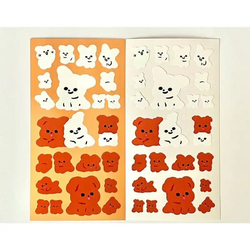 Pureureumdesign - Titi and Pupu Stickers - Pureureumdesign - Stickers - Harumio