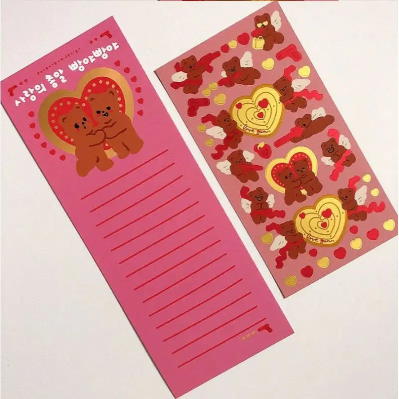 Pureureumdesign - Love Bullet Bread Bread Gold Mine Sticker - Pureureumdesign - Sticker - Harumio