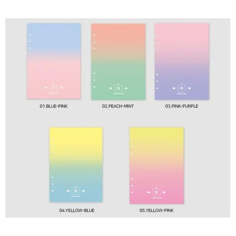 Second Mansion - 6-hole refill paper 8 set - Second Mansion - Paper - Harumio
