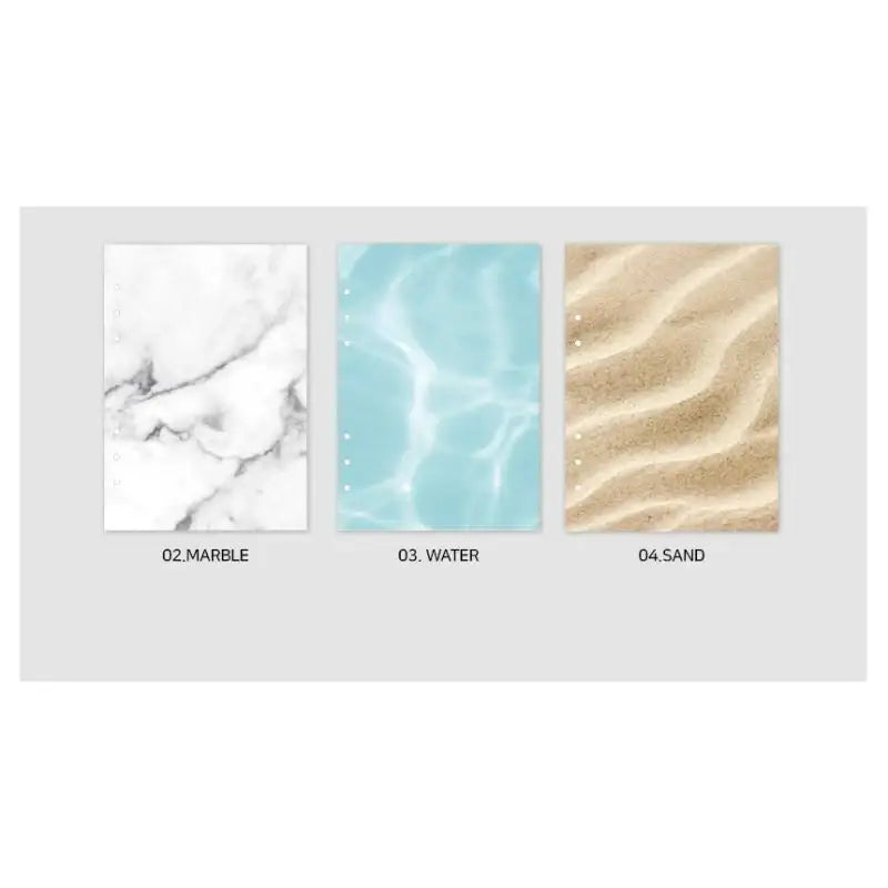 Second Mansion - 6-hole refill paper 8 set - Second Mansion - Paper - Harumio