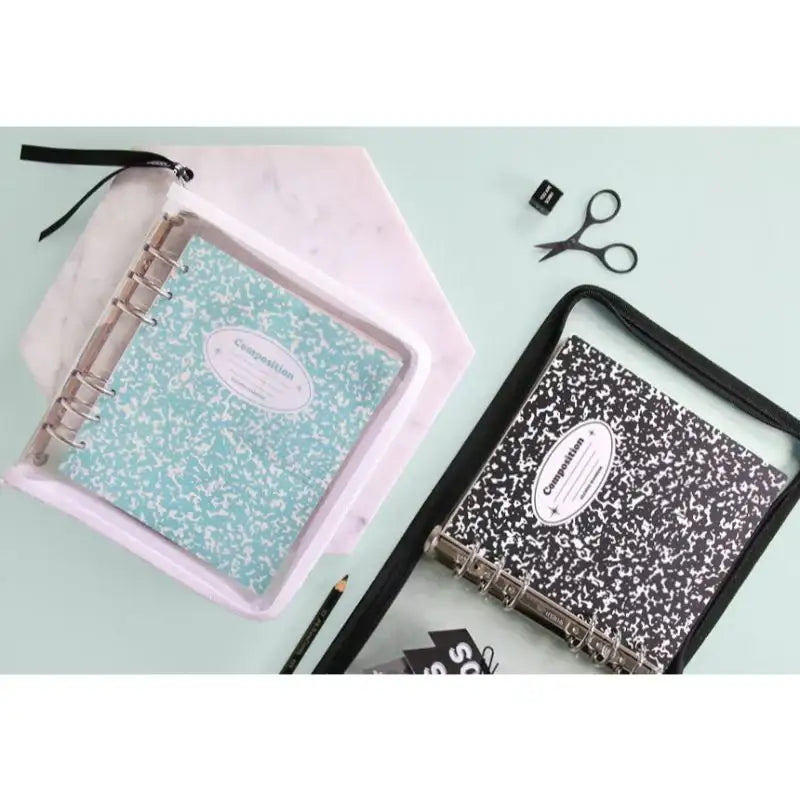Second Mansion - A6 6 holes square complete diary - Second Mansion - Diary - Harumio