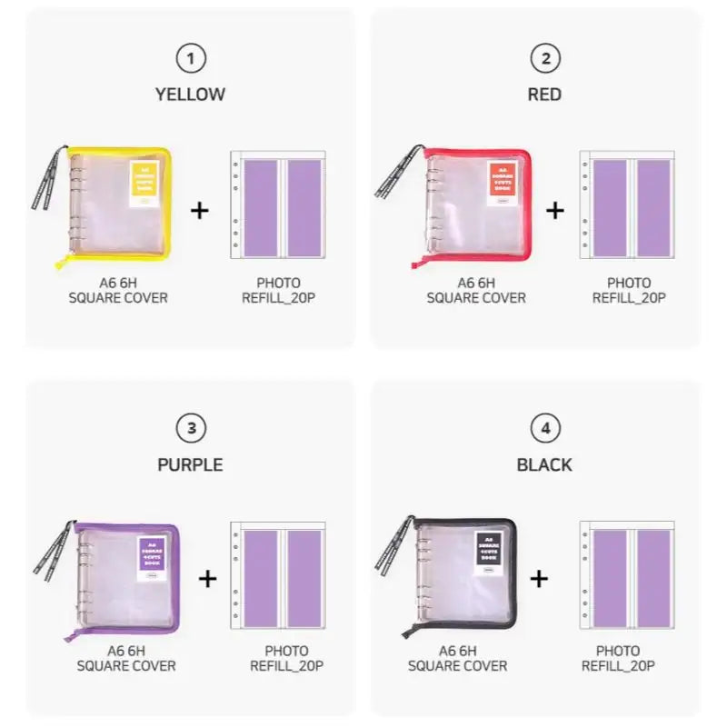 Second Mansion - A6 Square 4-cut photo book - Second Mansion - Photobook - Harumio