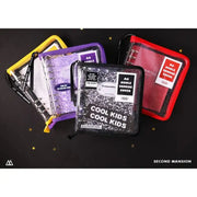 Second Mansion - A6 6 hole square twinkle cover zipper type - Second Mansion - Binder - Harumio