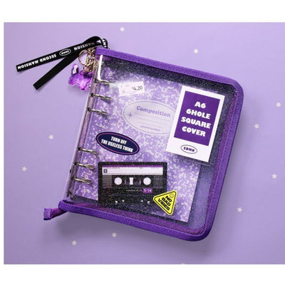 Second Mansion - A6 6 hole square twinkle cover zipper type