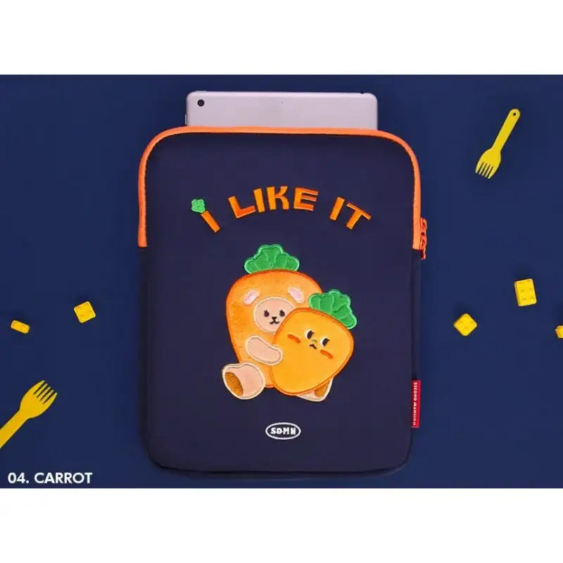 Second Mansion - Juicy and Paul Fruit Tablet PC Pouch 11 inch - Second Mansion - Tablet Pouch - Harumio