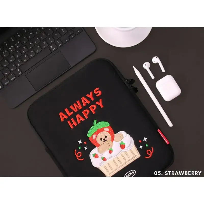 Second Mansion - Juicy and Paul Fruit Tablet PC Pouch 11 inch - Second Mansion - Tablet Pouch - Harumio