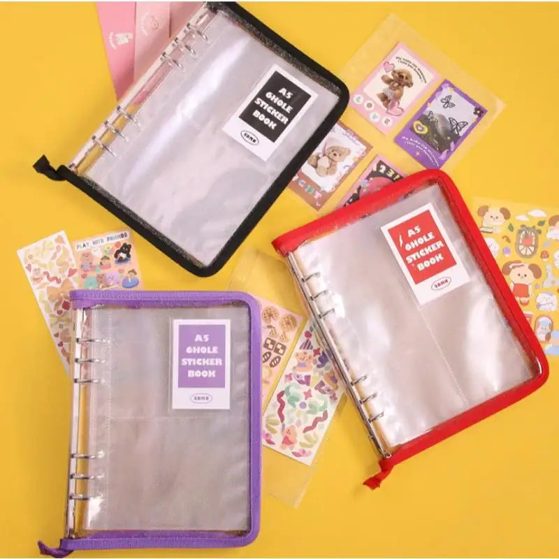 Second Mansion - A5 6 hole sticker book - Second Mansion - Binder - Harumio