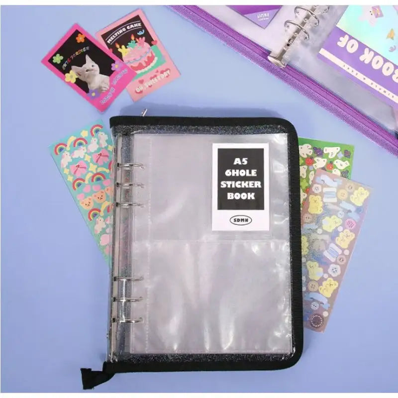 Second Mansion - A5 6 hole sticker book - Second Mansion - Binder - Harumio