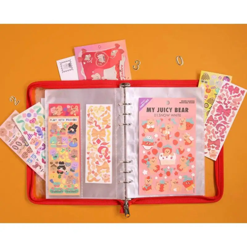 Second Mansion - A5 6 hole sticker book - Second Mansion - Binder - Harumio