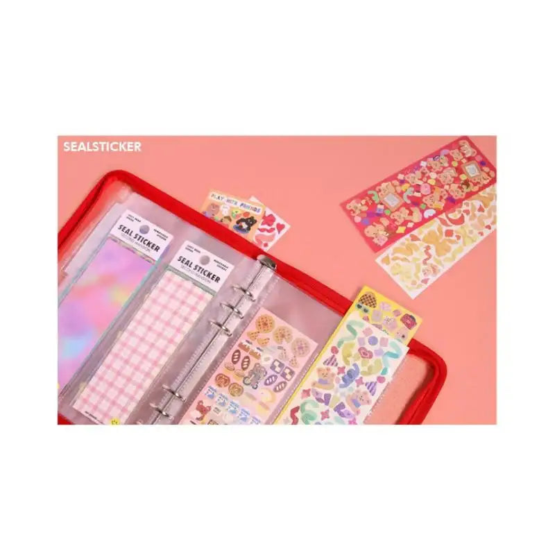 Second Mansion - A5 6 hole sticker book - Second Mansion - Binder - Harumio