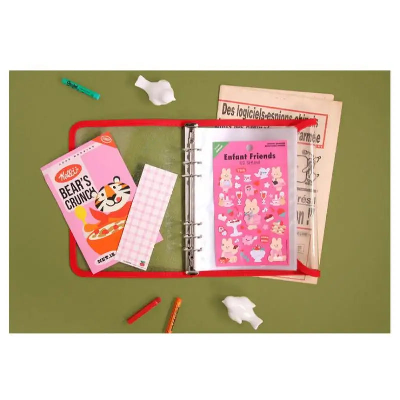 Second Mansion - A5 6 hole sticker book - Second Mansion - Binder - Harumio