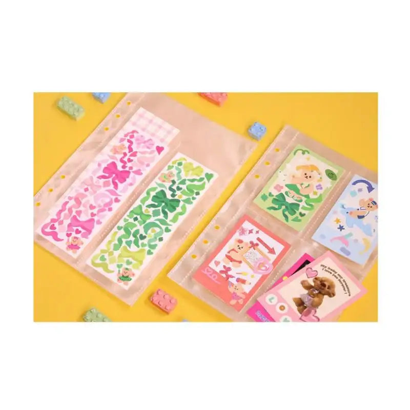 Second Mansion - A5 6 hole sticker book - Second Mansion - Binder - Harumio