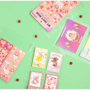 Second Mansion - A5 6-hole sticker book refill inlay double-sided - Second Mansion - Photo File Refill - Harumio