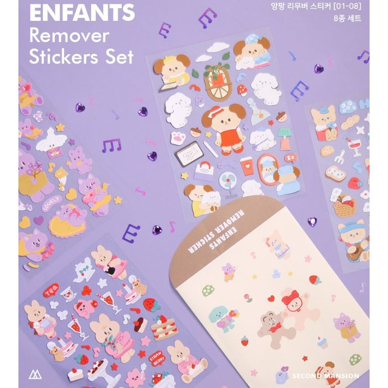 Second Mansion - Enfant Remover Sticker Set of 8