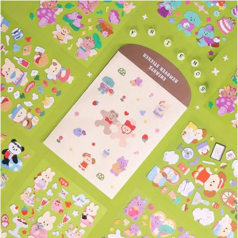 Second Mansion - Enfant Remover Sticker Set of 8 - Second Mansion - Sticker - Harumio