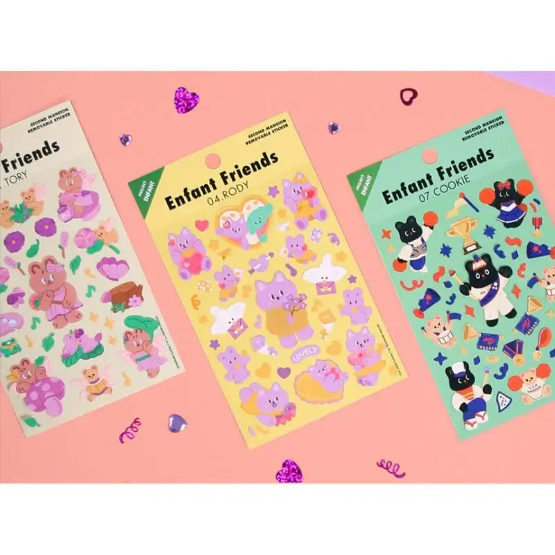 Second Mansion - Enfant Remover Sticker Set of 8 - Second Mansion - Sticker - Harumio