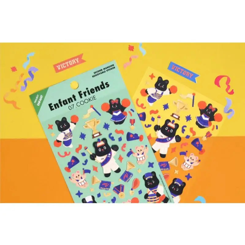 Second Mansion - Enfant Remover Sticker Set of 8 - Second Mansion - Sticker - Harumio