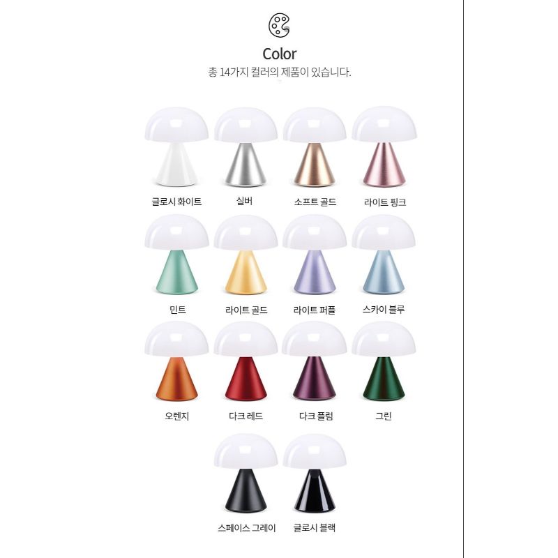 Today's House - Mina Mini LED Mushroom Lamp Mood Light LH60