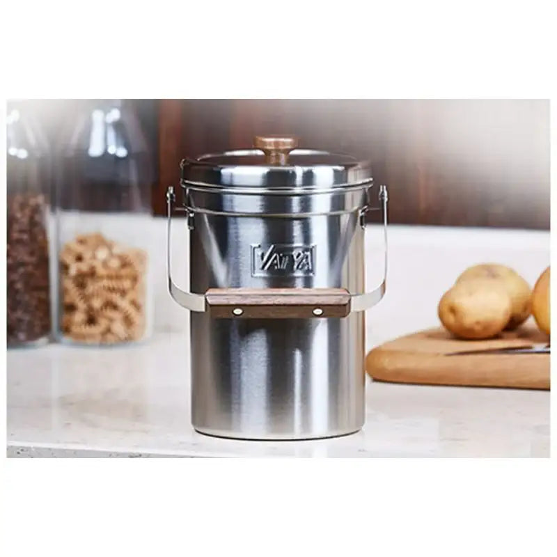 Today's House - Vatya Stainless Compost Pail - Today's Home - Compost Pail - Harumio