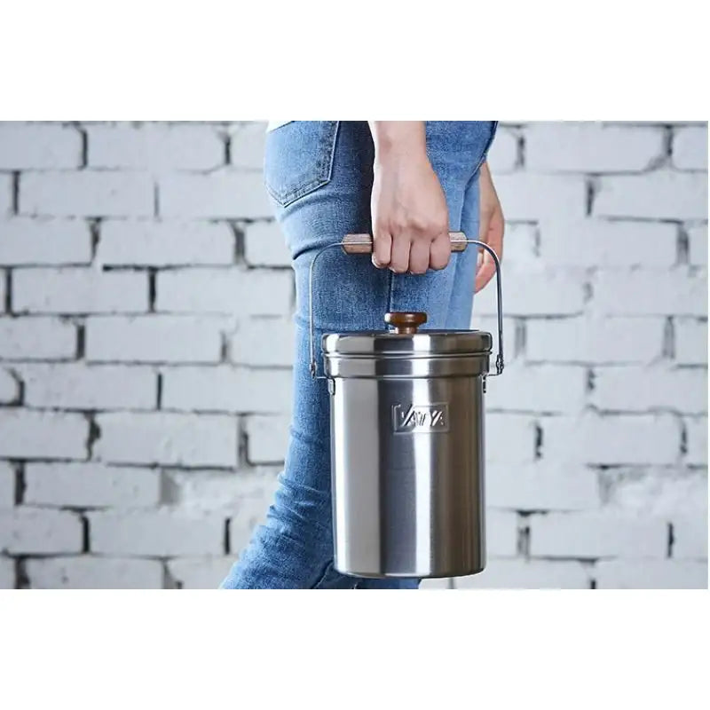 Today's House - Vatya Stainless Compost Pail - Today's Home - Compost Pail - Harumio