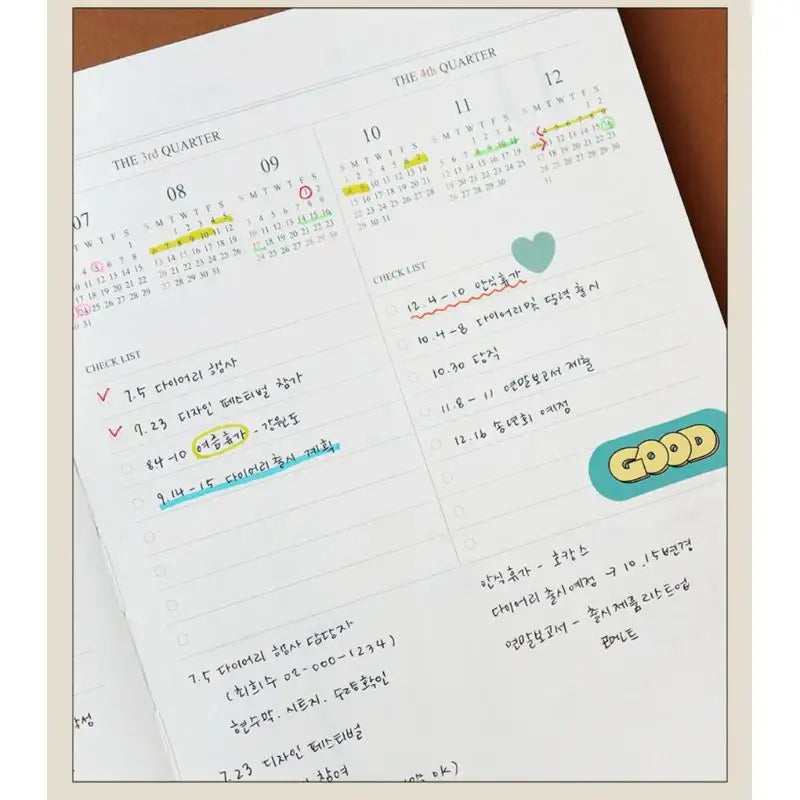 INDIGO - 2023 Weekly Official Diary - Indigo - Calendars - Harumio