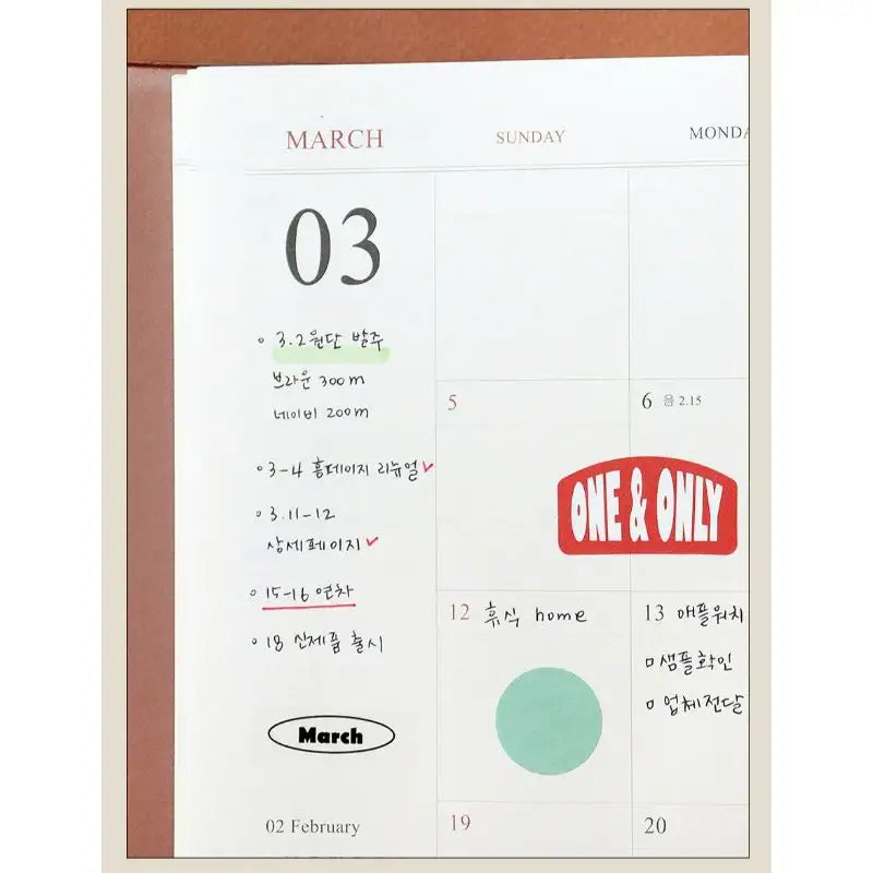 INDIGO - 2023 Weekly Official Diary - Indigo - Calendars - Harumio