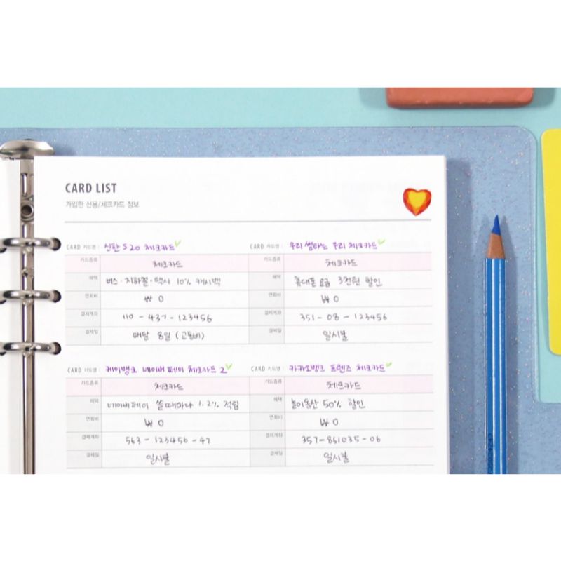 Second Mansion x 10X10 - Moonlight Cash Planner
