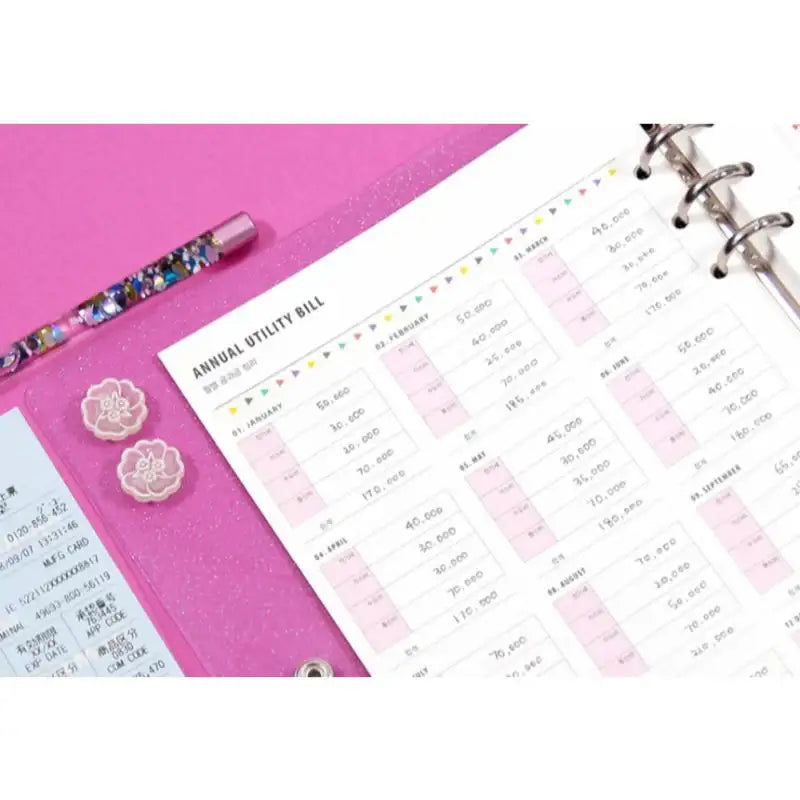 Second Mansion x 10X10 - Moonlight Cash Planner - Second Mansion - Planner - Harumio