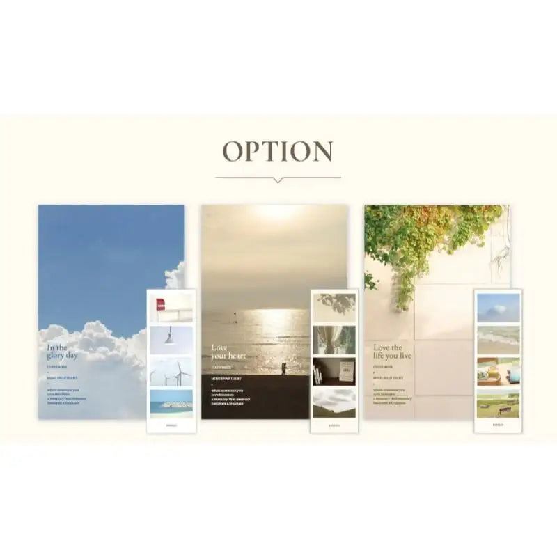 INDIGO - 2023 Mind Snap 4Cut Diary - Indigo - Calendars - Harumio