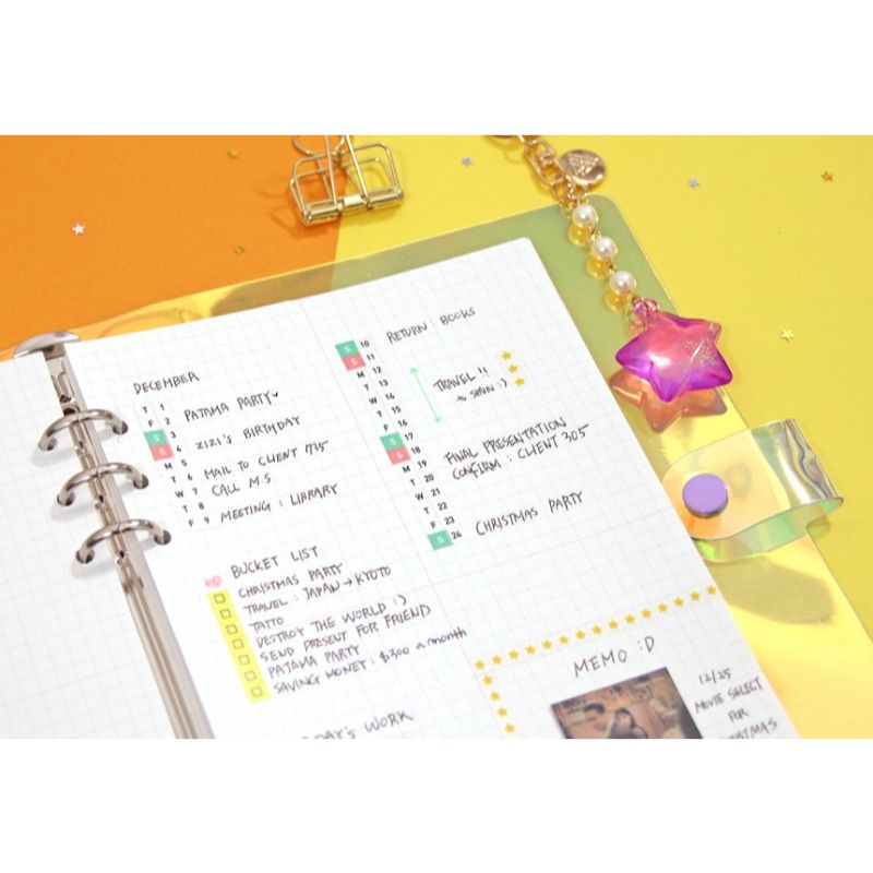 Second Mansion x 10X10 - Moonlight Cash Planner