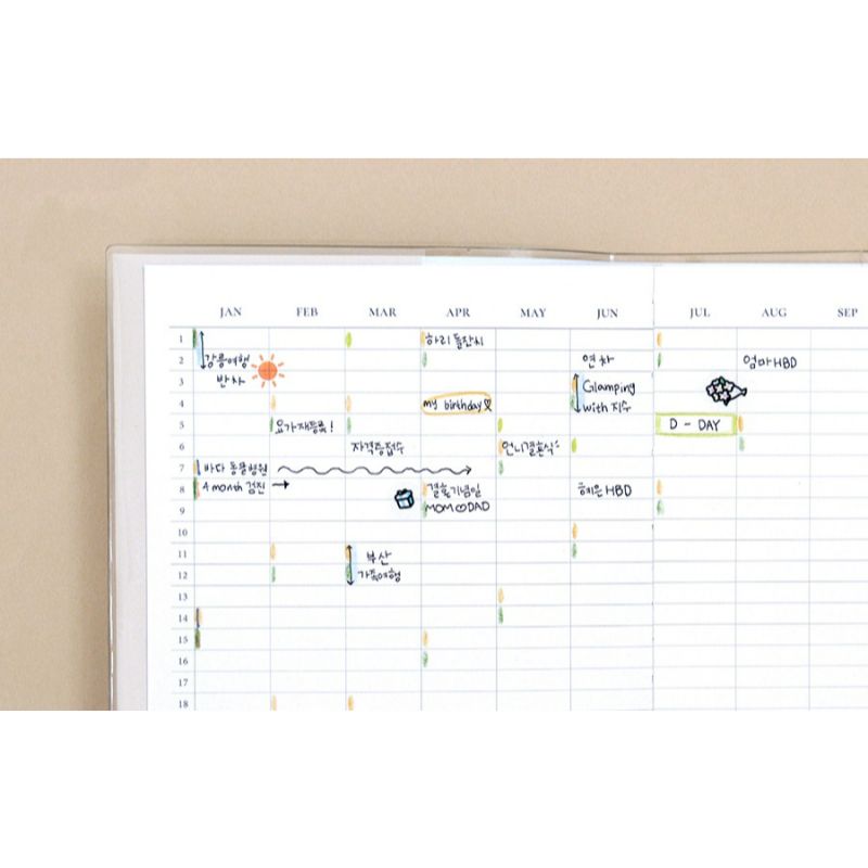 INDIGO - 2023 Mind Snap 4Cut Diary