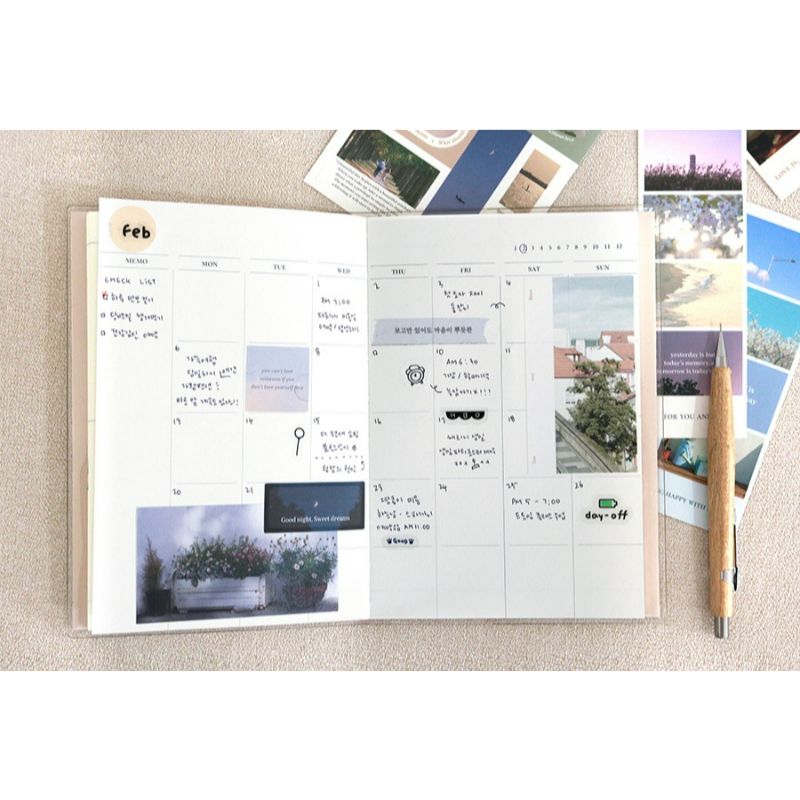 INDIGO - 2023 Mind Snap 4Cut Diary