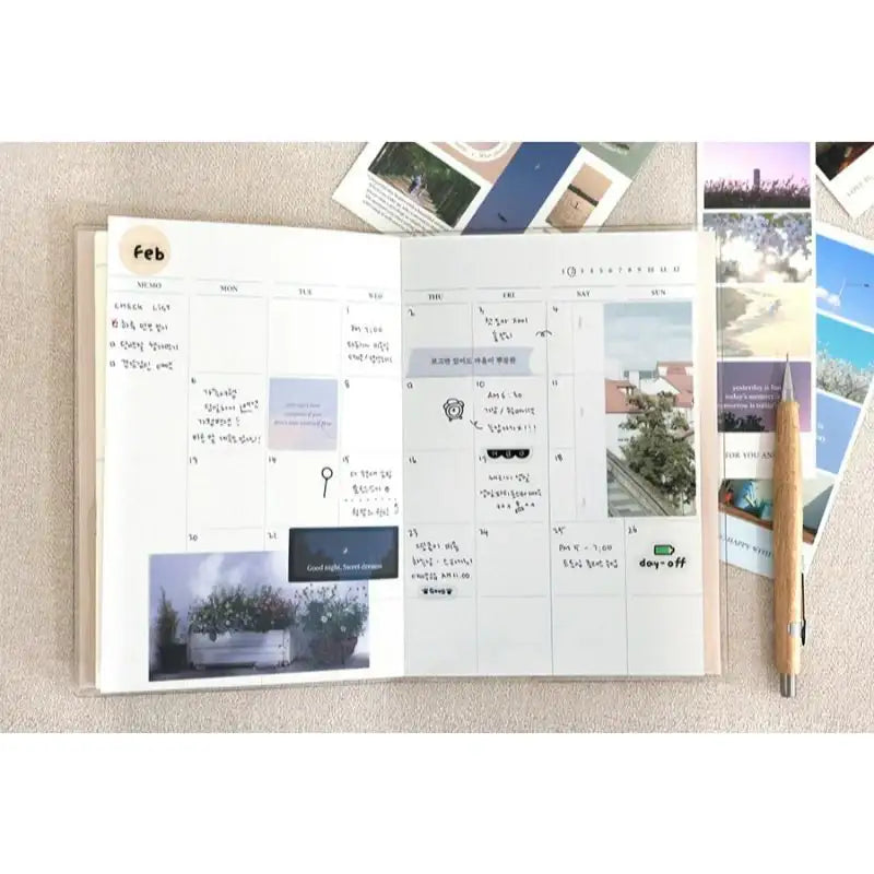 INDIGO - 2023 Mind Snap 4Cut Diary - Indigo - Calendars - Harumio