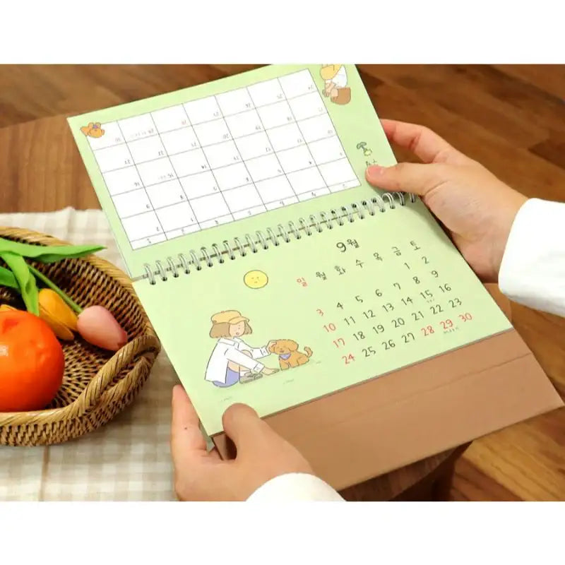 INDIGO - 2023 Daily Desk Calendar - Indigo - Calendars - Harumio