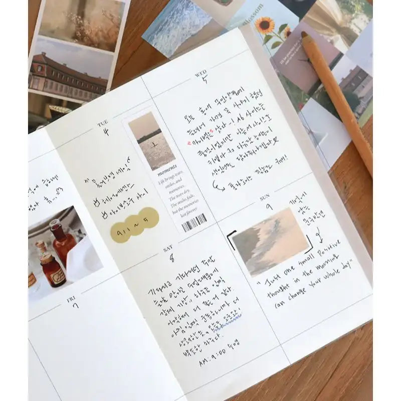 INDIGO - 2023 Mind Snap 4Cut Diary - Indigo - Calendars - Harumio