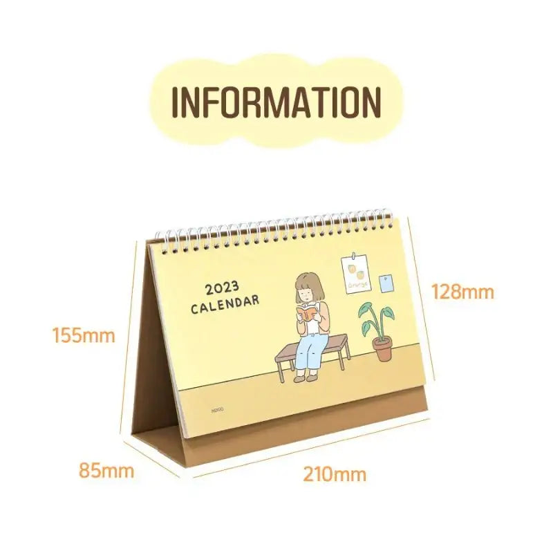 INDIGO - 2023 Daily Desk Calendar - Indigo - Calendars - Harumio