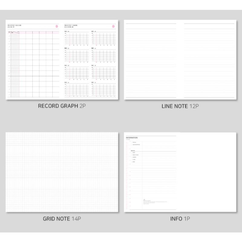 Second Mansion x 10X10 - Six Hole Refill Study Planner