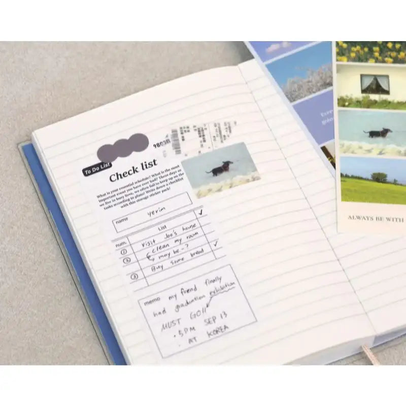 INDIGO - 2023 Mind Snap 4Cut Diary - Indigo - Calendars - Harumio