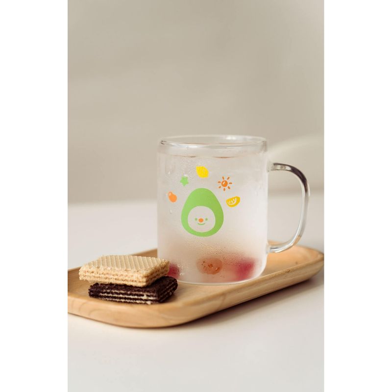 AVOFRIENDS - Happy Sunday Heat Resistance Glass Mug