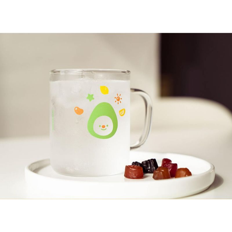 AVOFRIENDS - Happy Sunday Heat Resistance Glass Mug