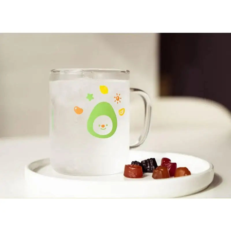 AVOFRIENDS - Happy Sunday Heat Resistance Glass Mug - Avofriends - Cups - Harumio