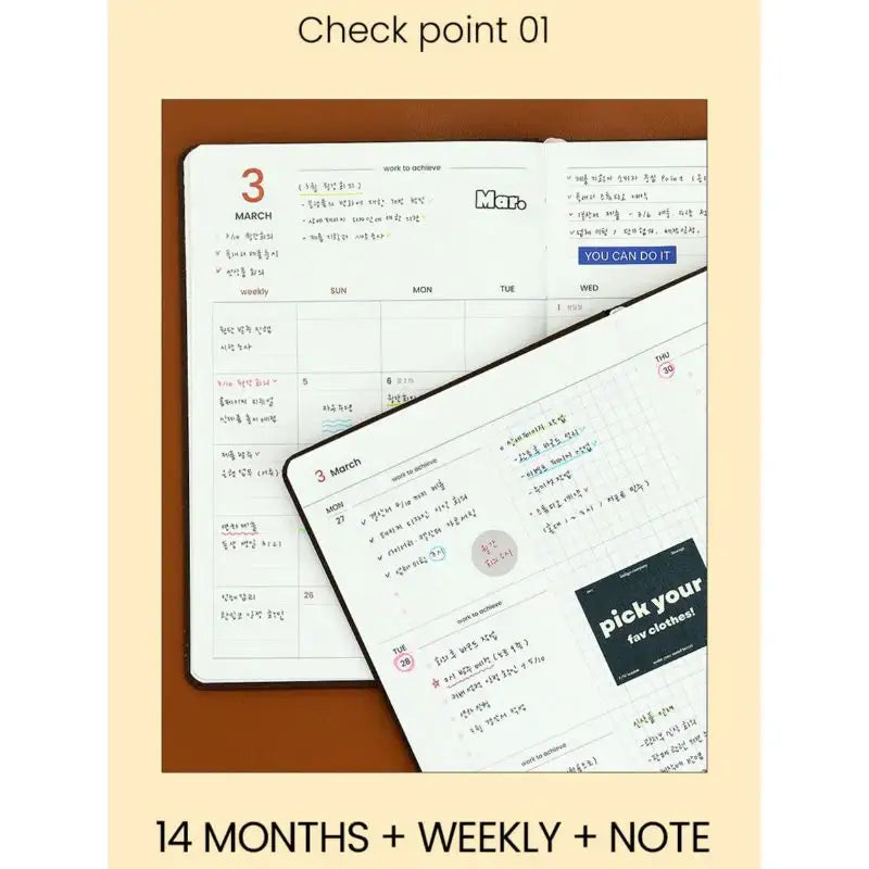 INDIGO - 2023 Workroom Weekly Diary - Indigo - Calendars - Harumio