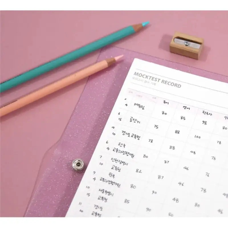Second Mansion x 10X10 - Six Hole Refill Study Planner - Second Mansion - Planner - Harumio