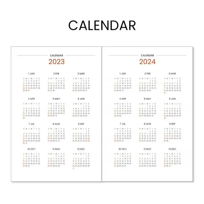 INDIGO - 2023 Workroom Weekly Diary - Indigo - Calendars - Harumio