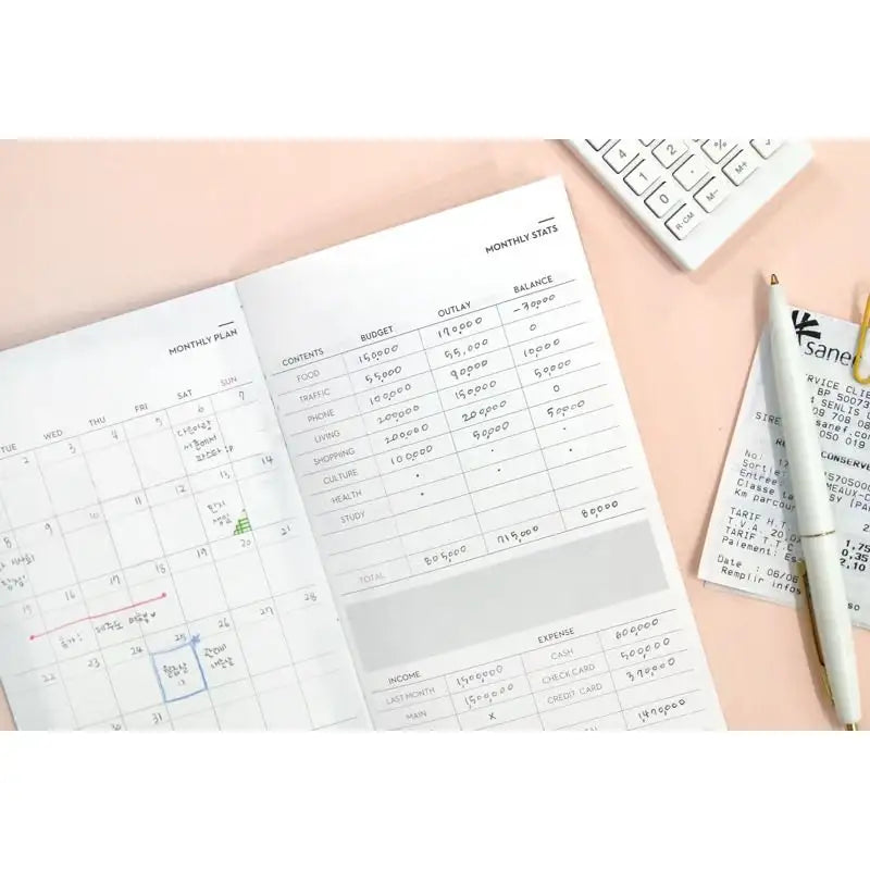 Second Mansion x 10X10 - Cash Planner Handy - Second Mansion - Planner - Harumio