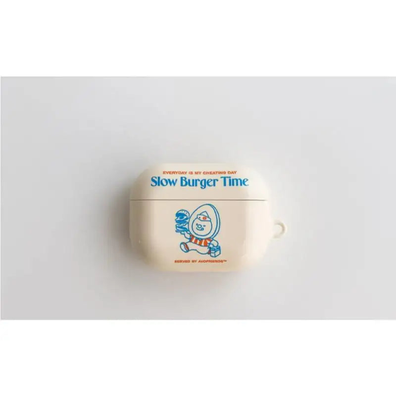 AVOFRIENDS - Slow Burger Time Airpods Case - Avofriends - Airpods Case - Harumio