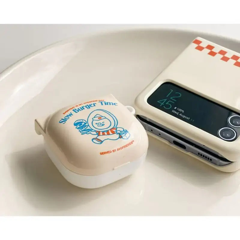 AVOFRIENDS - Slow Burger Time Buds Case - Avofriends - Buds Case - Harumio