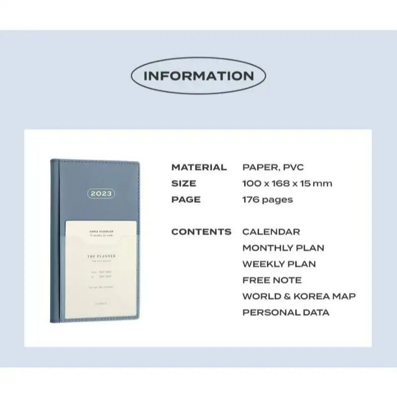 ICONIC - 2023 The Planner S - Iconic - Calendars - Harumio