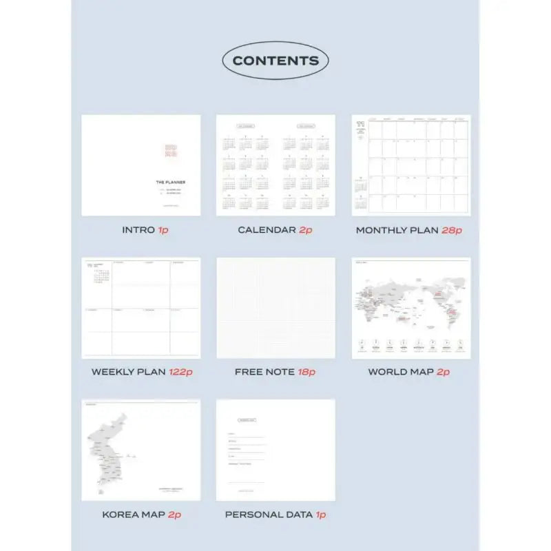 ICONIC - 2023 The Planner S - Iconic - Calendars - Harumio